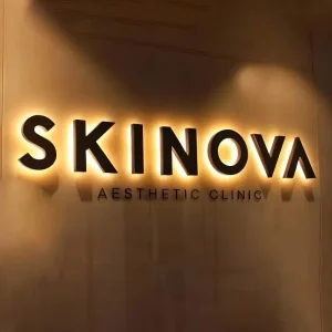 Custom 3D Outdoor Metal LED Sign Lighted Letter for Business Digital Electronic Illuminated Signs for Perfume Shops Shop Banner