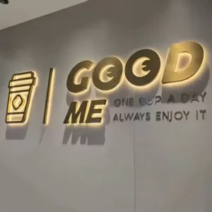 Custom 3D PVC LED Sign for Retail Store Luminous Channel Letter Signs with Indoor Application for Shop Building Decoration