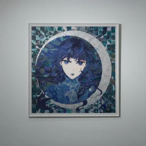 Custom 3D Relief Art Prints Poster Paper Metal Hardboard Raised Textured Collection Illustration Posters Artworks Exhibition