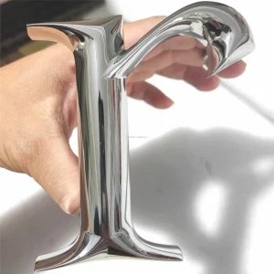 Custom 3D Stainless Steel Copper Metal Signs Engraved Logos IP65 Weatherproof Catering Signage with Custom Color Size