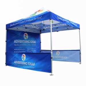Custom 3x3m Pop up Tent Iron Gazebo for Car Promotional Folding Gazebo 3×3