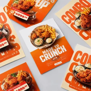 Custom A0 A1 A2 A3 A4 Promotional Poster Digital Printing for Advertising Display