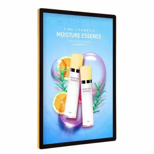 Custom A4 Size LED Light Box Single Sided Ultra Thin Magnet Fully Covered Ed Display Poster Light Box