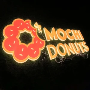 Custom Acrylic LED Light Sign 3D Store Logo Signage for Food Shop Advertising Brand Display