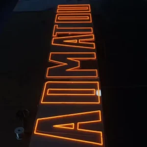 Custom Acrylic LED Neon Letter Signs Electronic Light Strips Waterproof IP65 Remote Control Advertising for Weddings Bars