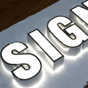 Custom Acrylic Mini Channel Letters LED Luminous Words for Store Design Room Shop Advertising