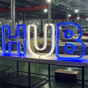 Custom Acrylic Neon Signs 360 Degree Acrylic Neon LED Light Letter Sign Acrylic Neon LED Strip Lights