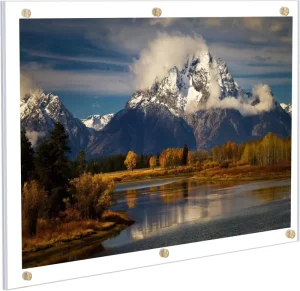 Custom Acrylic Poster Prints Advertising Business Decor Vibrant Acrylic Photo Picture Poster Printing