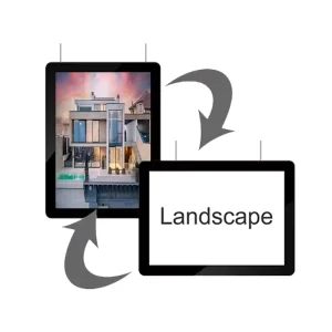 Custom Acrylic Ultra-Thin LED Hanging Light Box for Real Estate Menu Waterproof Eco-Friendly