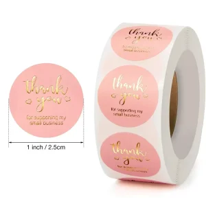Custom Adhesive Logo Label Roll Waterproof PVC PET Materials Synthetic Paper Bottle Label Sticker Printing Custom Paper Stickers