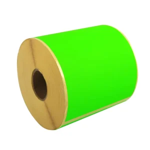 Custom Adhesive Printing Product 60mm W X 20mm L Sticker Label Roll