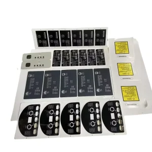 Custom Adhesive Waterproof Labels for Mobile Phone & Earphone Control Panels Electronic Packaging Stickers Custom Shapes Sizes