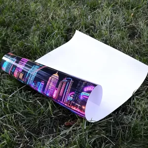Custom Advertising A0 A1 Large Waterproof Vinyl Wall Posters Printing Service 24×36 Adhesive Poster Prints Manufacturer