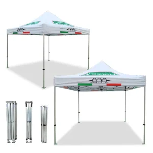 Custom Advertising Aluminum 10×10 Waterproof Folding Gazebo Outdoor Pop up Canopy Marquee Trade Show Tent
