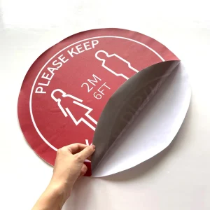 Custom Advertising Anti slip Floor Stickers Waterproof and Anti slip Floor Graphics Vinyl Decal Sticker