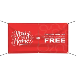 Custom Advertising Banner Polyester Mesh Material Custom Design Road Fence Banner for Events Sports and Shop Sale