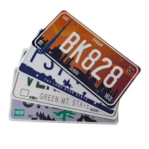 Custom Advertising Bent Aluminum Metal Plate Sign
