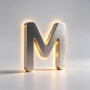 Custom Advertising Led Outdoor Illuminated Backlit Letters a Signage 3D Channel Letter Sign for Business Stroe Front