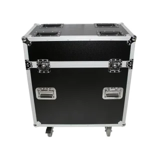 Custom Aluminum Flight Case Heavy Duty Road Case Shockproof Transport Box With Wheels for Stage Lighting Audio Equipment