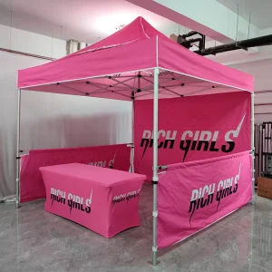 Custom Aluminum Frame Canopy Tent Advertising Folding Pop up Tents for Trade Show Display Events Outdoor