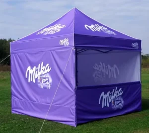 Custom Aluminum Frame Folding Portable Pop up Canopy Event Tent 420D Polyester with PVC Coating