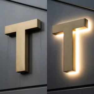 Custom Aluminum LED Channel Letters Outdoor 3D Signage For Commercial Building Durable UL Listed Fast Shipping To USA Market