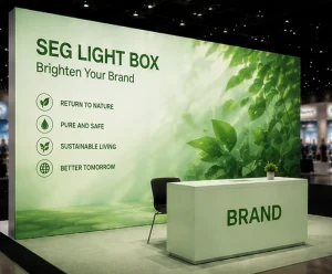 Custom Aluminum Profile Fabric Light Box Manufacturer