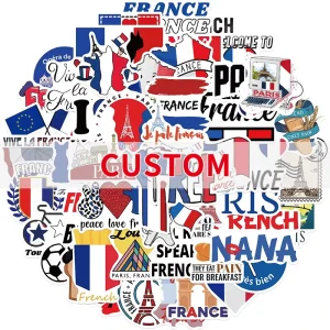 Custom Anti Sunburn Waterproof Weatherproof Stickers for Outdoor Indoor