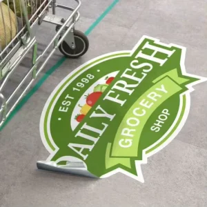 Custom Anti UV Vinyl Sticker for Advertising and Decoration Waterproof and Anti Slip Floor Graphics for Promotional Gifts