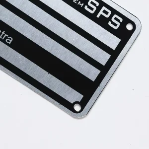 Custom Antique Brass Metal Logo Plate Raised Nameplate with Casted Technique for Furniture