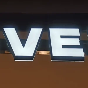 Custom Backlit LED Acrylic Illuminated Sign Letter for Advertising