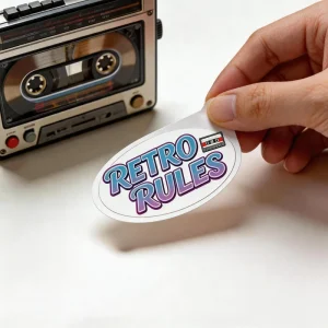 Custom Bulk Order Eco Friendly Die Cut Vinyl Stickers Waterproof Durable UV Resistant Self Adhesive Decals for Car Laptop
