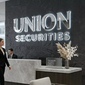 Custom Business LED Metal Channel Letters 3D Backlit Signage Personalized AC Powered