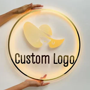 Custom Business Logo LED Neon Lights Waterproof Remote Control 3D Wall Sign for Office Beauty Salon Hair Studio Bar Shop Decor