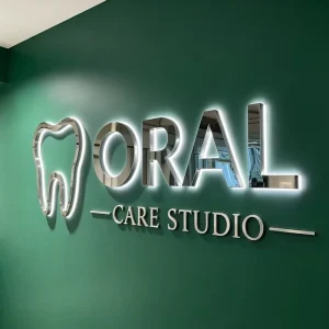 Custom Business Sign 3D Letters LED Light Letter Acrylic LED Sign Board 3D Letter Sign Backlit Logo Stainless Steel Letters