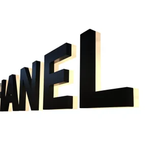 Custom CE Certified Outdoor Channel Letter Signage 3D LED Illuminated Signs for Business Storefront