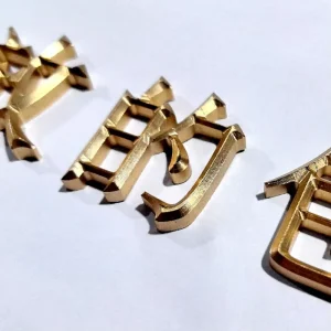 Custom CNC Laser Cut Stainless Steel Letters for Outdoor Advertising Business Signs Alphabet Logo for Shops Hotels Decorations