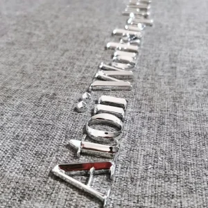 Custom CNC Metal Letters Laser Cut Stainless Steel Design Alphabet Logo Outdoor Advertising Business Signs