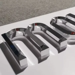 Custom CNC Metal Letters Laser Cut Stainless Steel Design Alphabet Logo Outdoor Advertising Business Signs