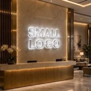 Custom CNC Polished Acrylic LED Light Up Channel Letters 3D Illuminated Sign for Indoor Shop Advertising