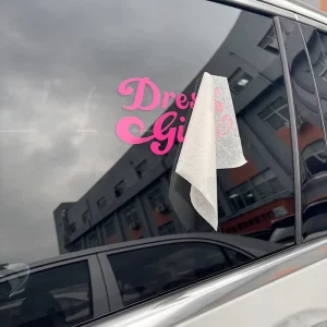 Custom Car Vinyl Bumper Stickers Logo Decals Removable Die Cut Transfer Car Sticker Letter Advertising Window Lettering Stickers