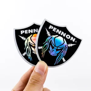 Custom Cartoon Design Waterproof Holographic Vinyl Die Cut Stickers with Logo Printing for Craft Photo Frame Candle Use