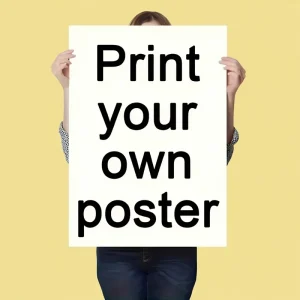 Custom Celebrity Poster Printing Bespoke Idol Photo Albums Merchandise for Wall Art Decor Background Home Room Decor No Frames
