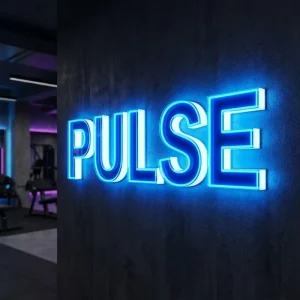 Custom Channel Letter Backlit LED Sign Logo Business Signage for Bar Pub Restaurant Store