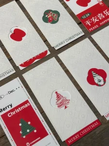 Custom Christmas Christmas Eve Thanksgiving Exquisite Greeting Cards Creative Personalized Blessing Cards