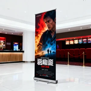 Custom Classic Aluminum Alloy Retractable Pull up Banner Stand Advertising Roll up Banner