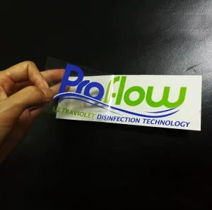 Custom Clear PVC Sticker Printing Outdoor Waterproof Vinyl Decal for Car Truck Motorcycle Bicycle Helmet Scooter Window Glass
