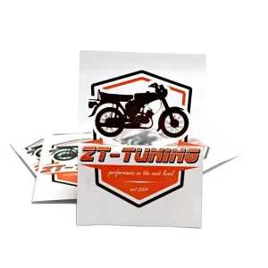 Custom Clear PVC Stickers Waterproof UV Resistant Eco Friendly Decals Die Cut Transparent Background 3+ Year Lifespan for