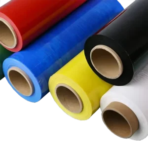 Custom Colored Casting Laminating Plastic Pallet Wrap PE Stretch Film Color Stretch Film