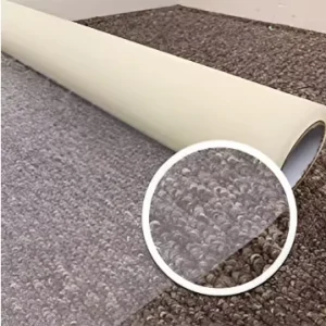 Custom Colors Soft Self adhesive PE Barrier Film High Tensile Strength for Carpet Galvanized Sheet Protection Leaves No Adhesive